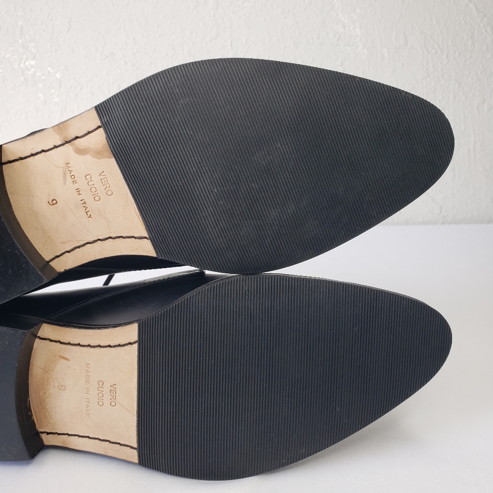 Everlane Black Leather Women's Oxfords Lace up Size 9 Made in Italy - Picture 12 of 14